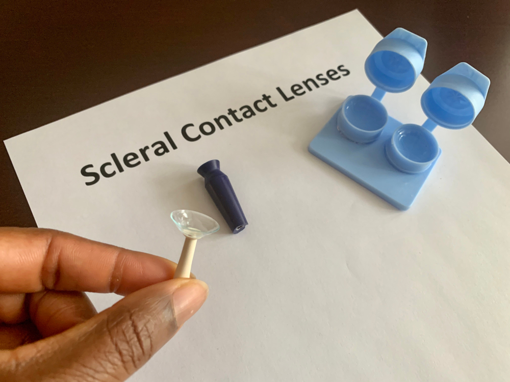 A,Contact,Lens,Case,With,Scleral,Contacts,And,A,Contact