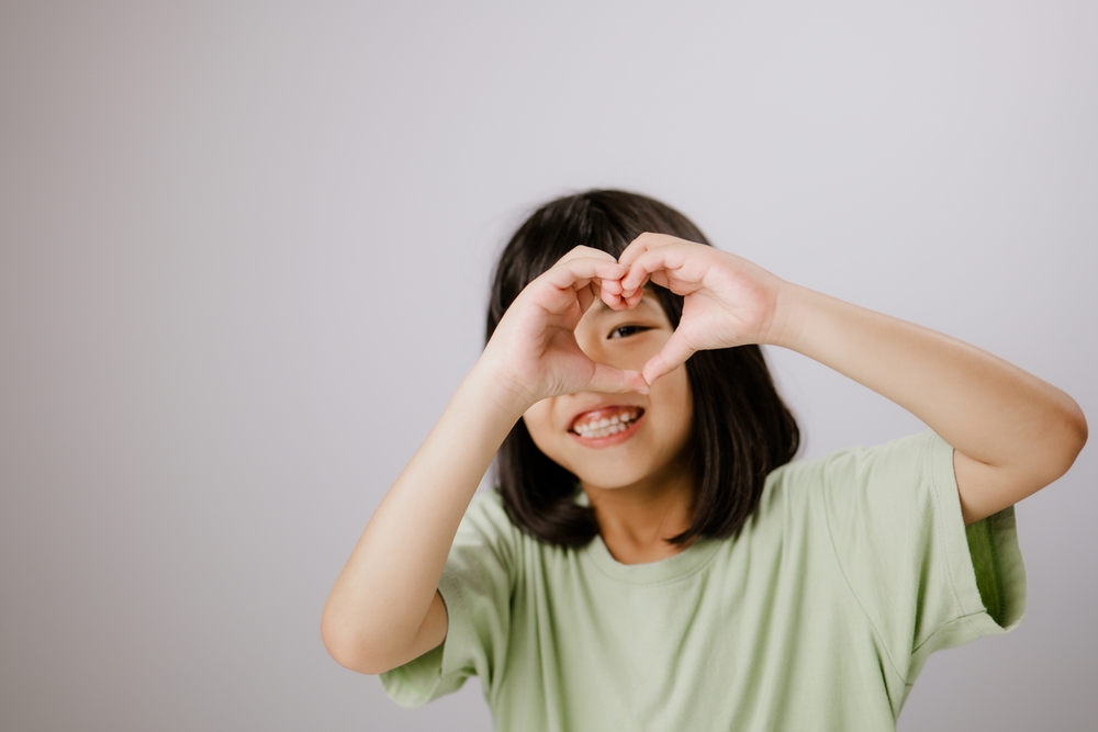 Healthy,Eyesight,And,Eyes.,Portrait,Of,A,Smiling,Asian,Kid