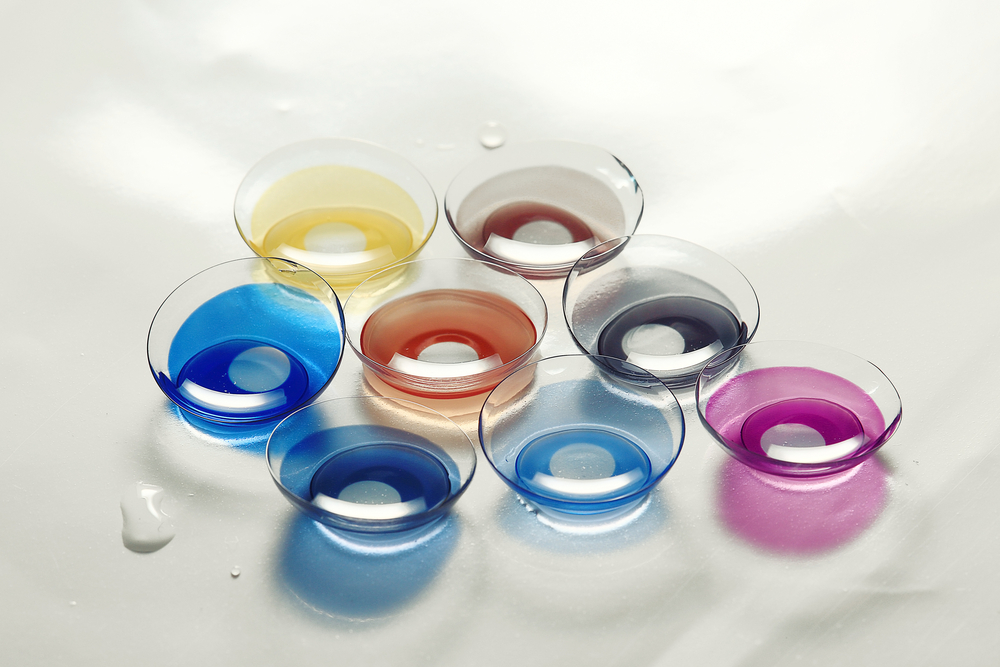 Colored,Contact,Lenses,,The,Concept,Of,Design,Vision