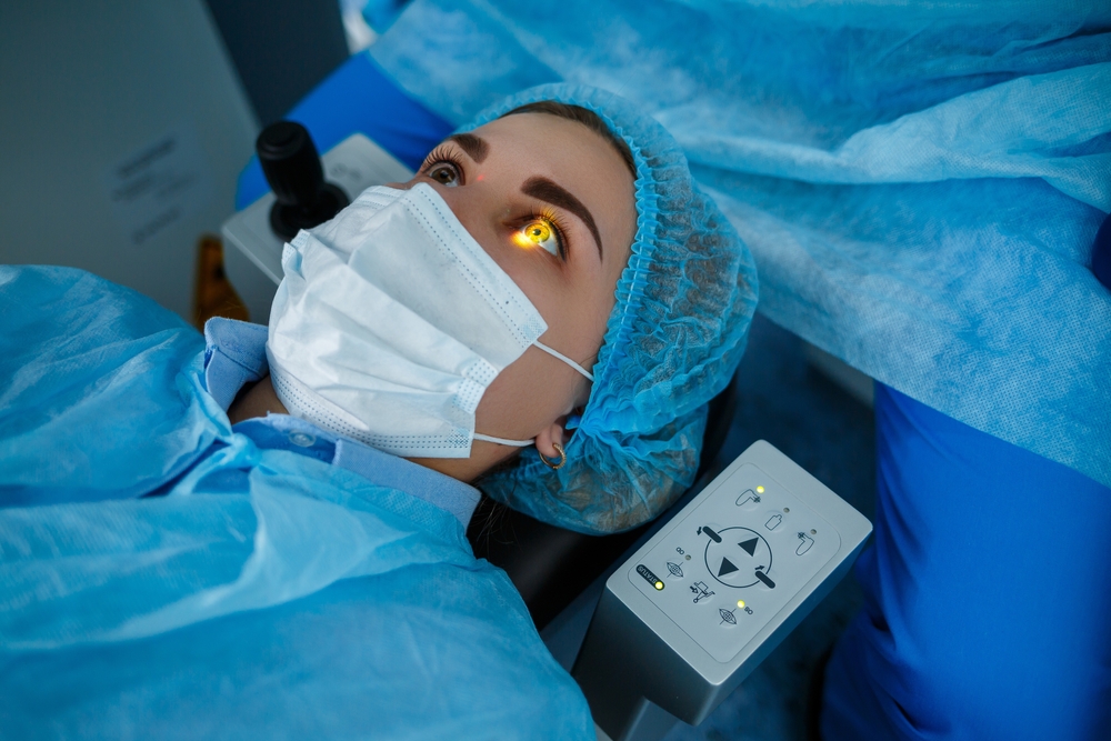 Medical,Laser,Eye,Correction.,Medicine,Technology,Eye,Operation.