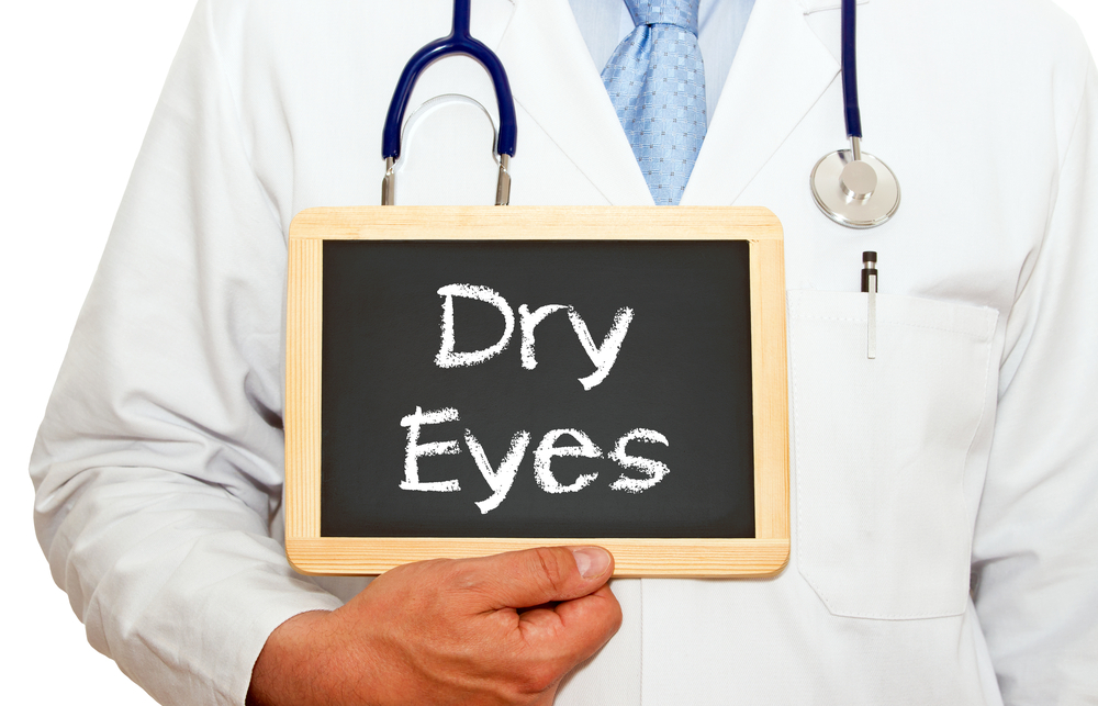 Dry,Eyes,-,Doctor,With,Chalkboard